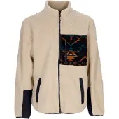 Iriedaily Giubbotto Pile Uomo Wonderer Track Jacket Khaki