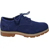 Timberland Scarpe Uomo Britton Square Lace Up Shoe Navy Suede