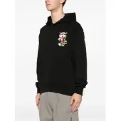 Kenzo felpa wild tiger uomo nero