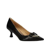 Moschino Love Heart-plaque Pumps Black Taglia: 36 | Tacchi Alti Outlet | Donna | Nero