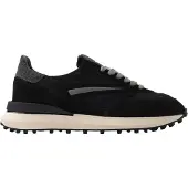 D.A.T.E. m431-at-tc-bk DATE Uomo Camoscio Nero