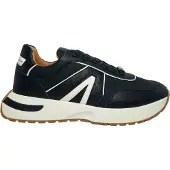 Alexander Smith Scarpe Uomo Sneakers Hyde Man Black White