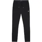 Fred perry per uomo. T5505 Pantaloni da tuta Loopback neri (XL), Nero, Casual, Cotone