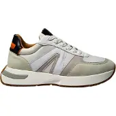 Alexander Smith Scarpe Uomo Hyde Man-White Black Orange