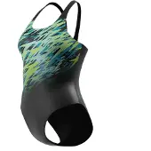 Speedo Women's Hyperboom Placement Muscleback Costume intero Donna (36, variopinto)
