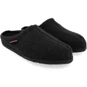 Iesse Schuh Walktoffel Alaska Pantofole (37, nero/grigio)
