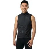 Bioracer Wind Gilet Gilet da ciclismo Uomo (XS, nero)