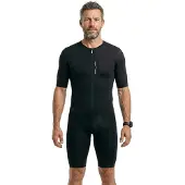 Santini Madss Aerosuit Tuta ciclismo intera Uomo (3XL, nero)