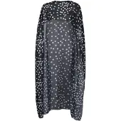 Trendyol Mantellina nero / bianco