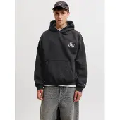Jack & Jones Felpa Con Cappuccio Stampa Sul Retro