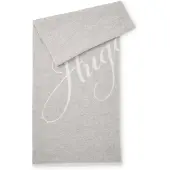 HUGO Sciarpa 'Byanca' grigio / bianco