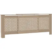 vidaXL Rivestimento per radiatori in MDF 205 cm