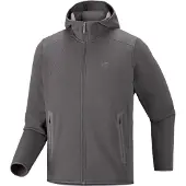 Arc'teryx Kyanite Hoody Giacca in pile Uomo (M, grigio)