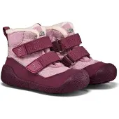 Affenzahn Kid's Lauflerner Winterstiefel Vegan Snuggy Scarpe invernali Bambini (25, lilla)