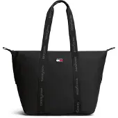 Tommy Hilfiger Shopper 'ESS' grigio chiaro / nero