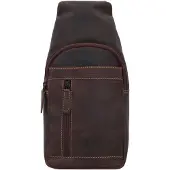 Jack kinsky Baltimore Vera Pelle 30 cm marrone