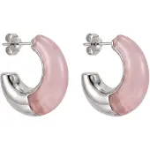 Purelei Orecchini 'Natural Grace' rosa / argento