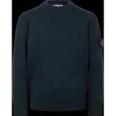 Stone Island JUNIOR Maglia a girocollo in lana vergine e cashmere