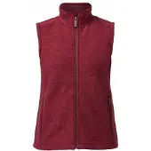 Ivanhoe Women's Beata Vest Gilet in lana Donna (36, rosso)