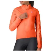 Castelli Women's Emergency 3 Rain Jacket Giacca ciclismo Donna (XS, rosso)