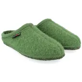Haflinger Walktoffel Alaska Pantofole (38, verde)