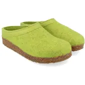 Haflinger Grizzly Torben Pantofole (42, verde)