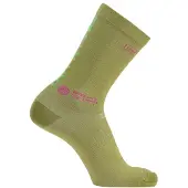 VAN RYSEL Socks EDR Calze da ciclismo (39-42, olivia)