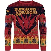 Aaa Merchandise Maglione Natalizio Dungeons &amp; Dragons
