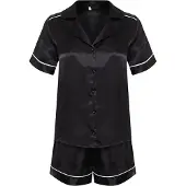 Trendyol Shorty nero / bianco