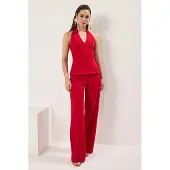 Trendyol Tuta jumpsuit rosso acceso