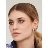 U.S. POLO ASSN. Orecchini 'Helen' blu scuro