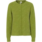 Pieces Cardigan A Maglia | Verde | L