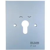 JUNG 4.28WUG Copertura metallica 125 x 100 mm