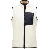 Peak Performance Naturerush Pile Vest Gilet in pile Uomo (S, bianco)