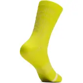 Hoka One One Trail Race Crew Sock Calze da running (L, giallo)