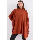 Big Dart Pullover 'Pullover' rosso ruggine