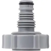 OEM Valvola di scarico in plastica, 5,4 cm, grigia