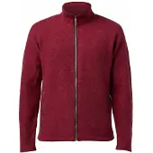 Ivanhoe Danny Full Zip Giacca di lana Uomo (L, rosso)