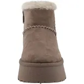 Tom Tailor Boots marrone / grigio chiaro / bianco