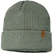 Maximo Kid's Rippen Mütze m. Umschlag Berretto Bambini (55 cm, olivia)