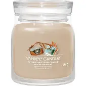 Yankee candle Signature Afternoon Scrapbooking Vetro Medio 368 g — Candela