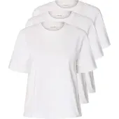 Selected T-shirt Donne Bianco XS