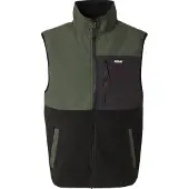 Iriedaily Auf Deck Fleece Vest Gilet in pile Uomo (XXL, nero)