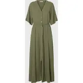 Selected Vestito Lungo Donne Verde 36