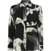 TATUUM Camicia da donna 'Seki' camoscio / nero