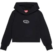Diesel Felpa in cotone con cappuccio