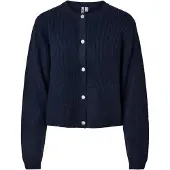 Pieces Cardigan A Maglia | Blu | M