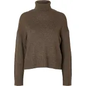Selected Maglione Donne Marrone XL