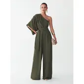 BWLDR Tuta jumpsuit 'Mona' verde