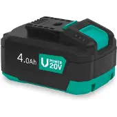 Vonroc Batteria 20V – 4.0Ah | porta USB-C bidirezionale